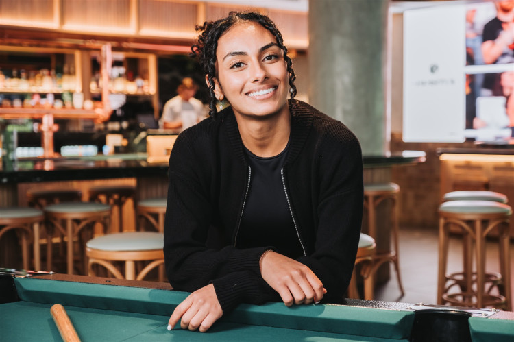 Oscars Group Marketing Executive Faith Tupa at The Bristol in Sydney (Pic: Oscar Coleman)