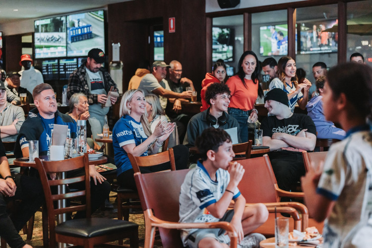 Guildford Hotel is now regularly packed for NRL and AFL watch parties (Pic: Oscar Coleman)